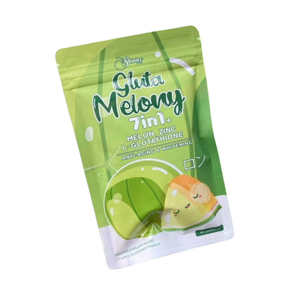 Gluta Melony 7in1 Melon, Zinc and L-Glutathione 60 Capsules