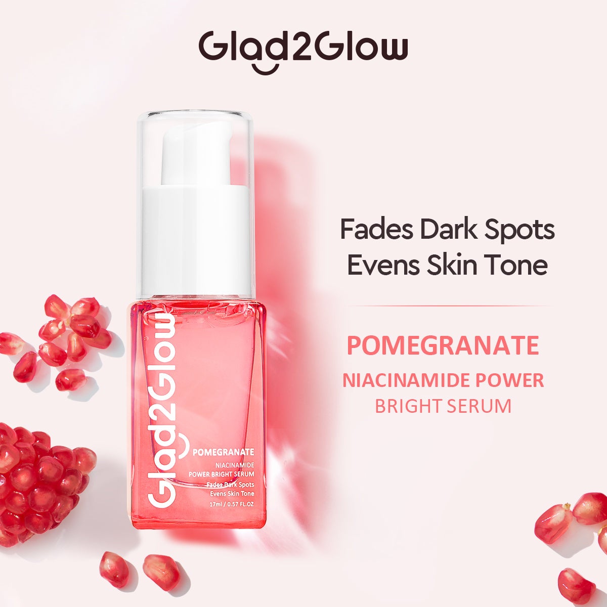 Glad2Glow Pomegranate Power Bright Serum