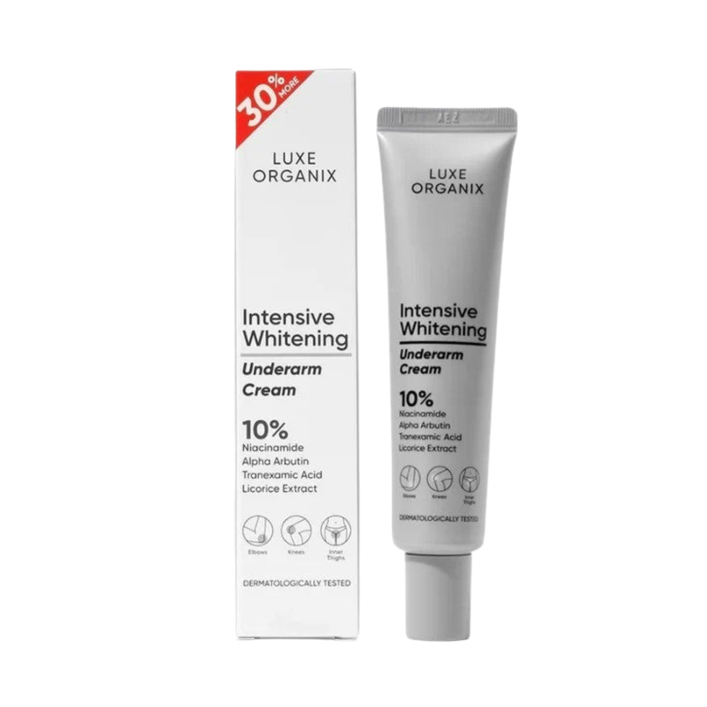 Luxe Organix Intensive Whitening Underarm Cream 30g