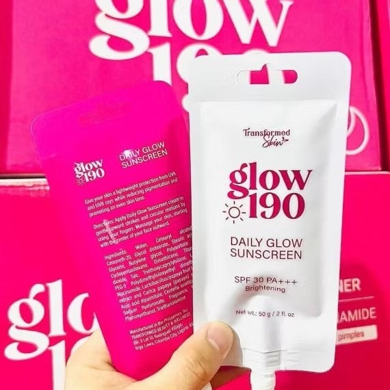 Glow 190 sunscreen
