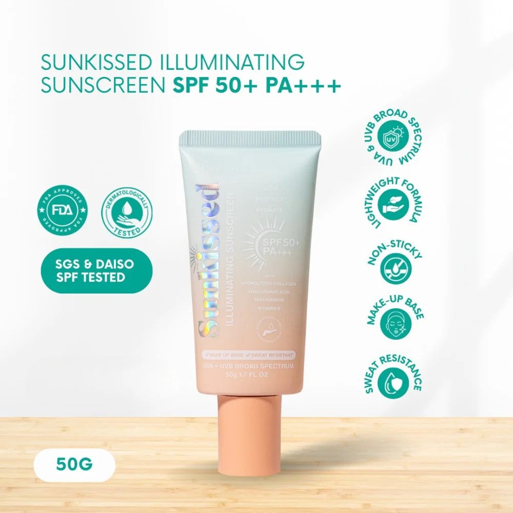 Barefaced Sunkissed Illuminating Sunscreen SPF 30 PA+++ 50g