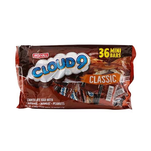 Cloud 9 Chocolate Mini Bars~ 36 pcs