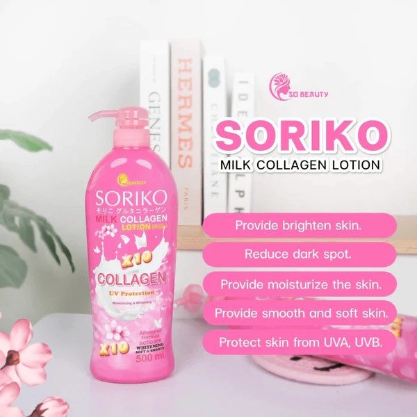 Soriko Lotion Milk Collagen 500ml