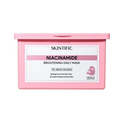 Skintific Niacinamide Brightening Daily Mask 30pcs