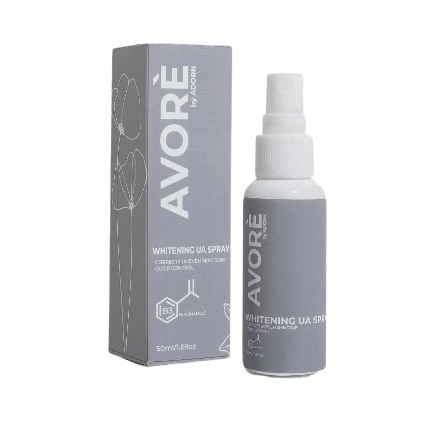 Adorn Whitening Underarm Spray 50ml