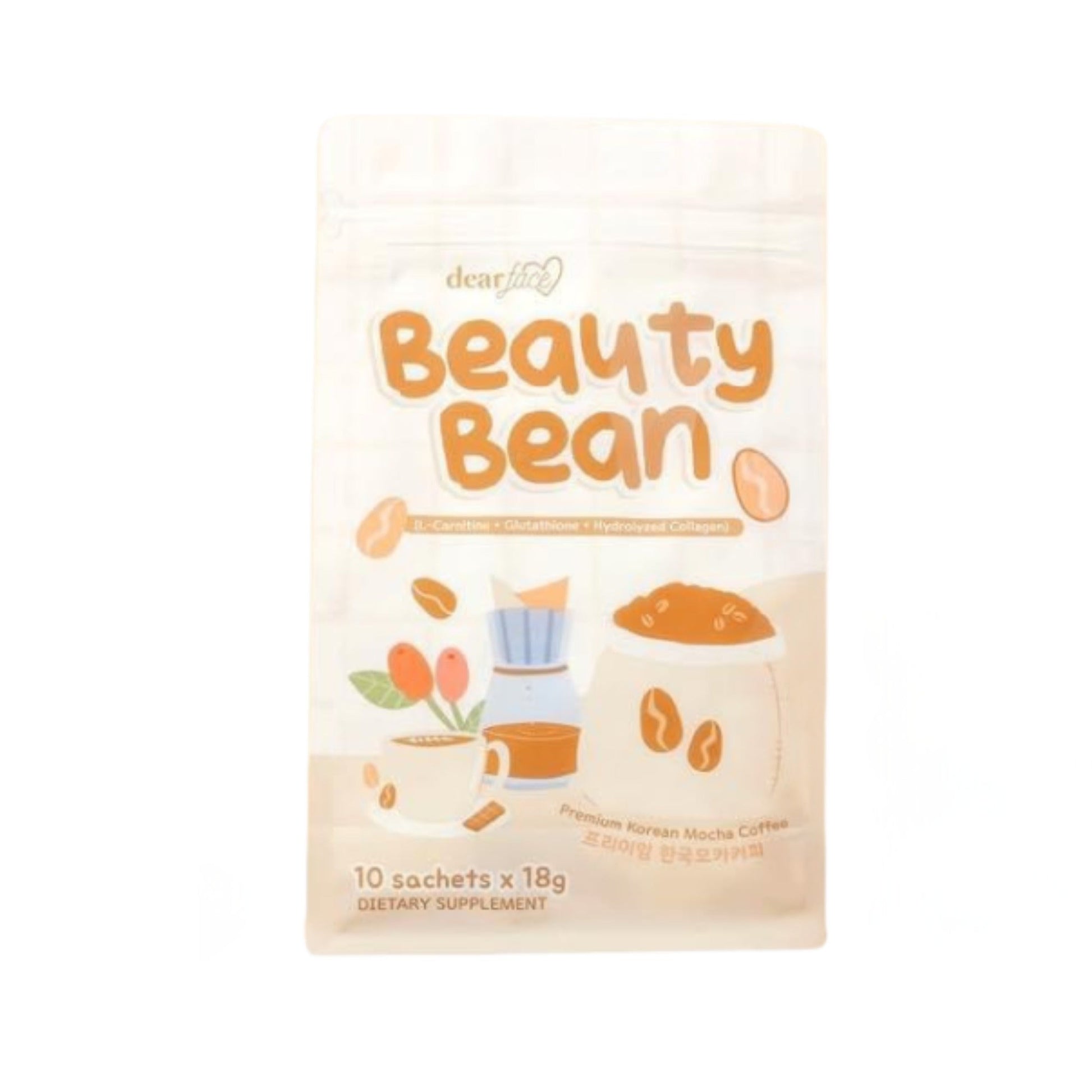 DEAR FACE Beauty Bean Mocha 18g