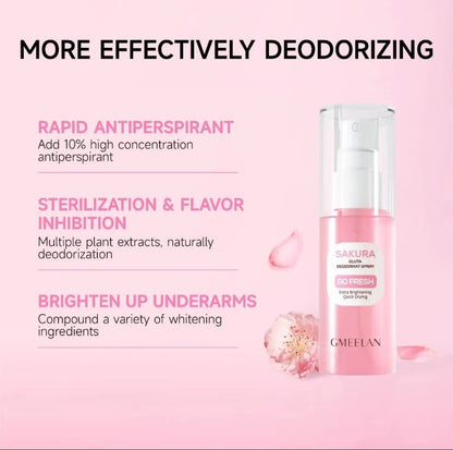 GMEELAN Sakura Gluta Deorant Spray