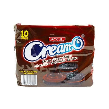 Cream O Choco Cream Filled Chocolate Sandwich Cookies 30g x 10 Packs