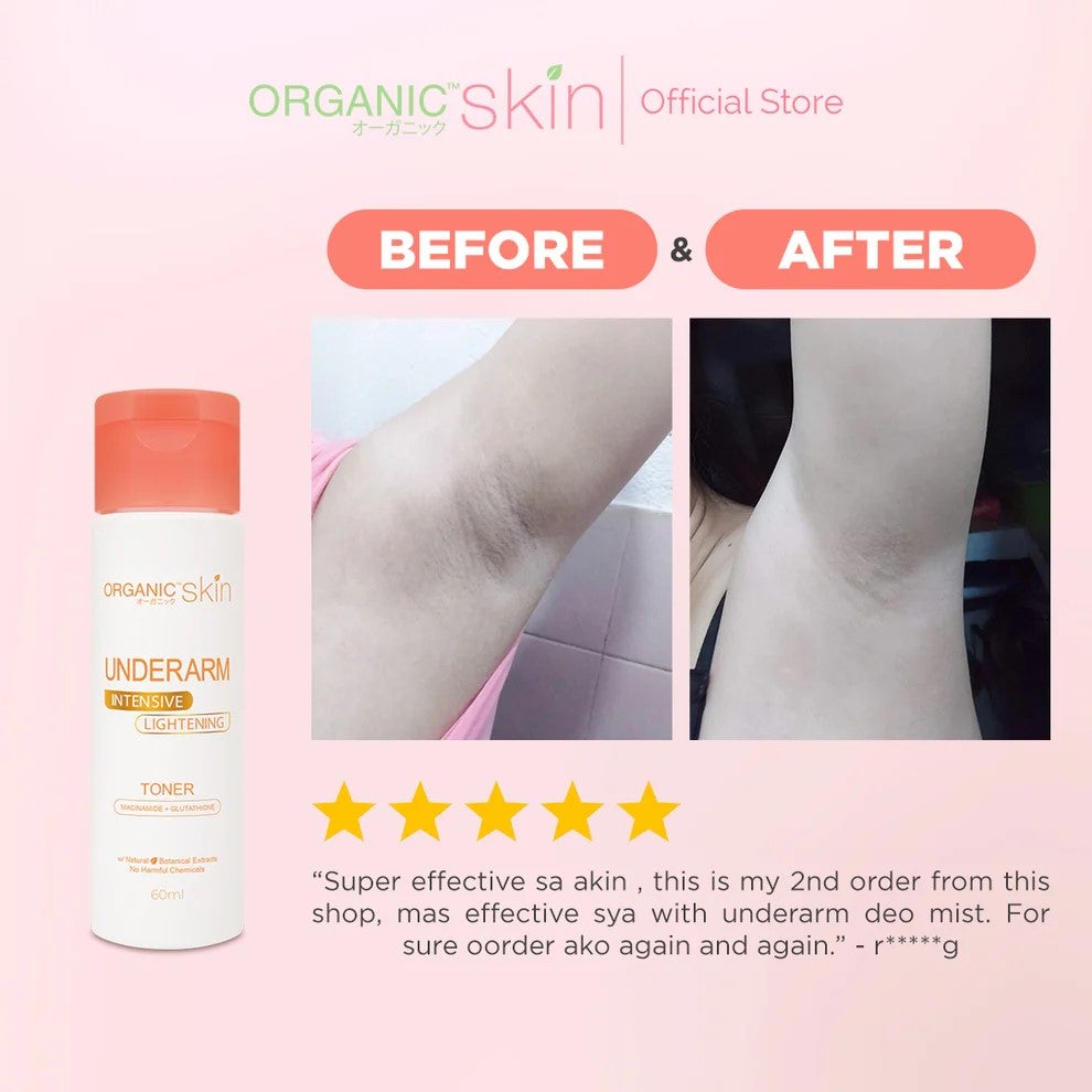 Organic Skin Japan Intensive Whitening Underarm Toner