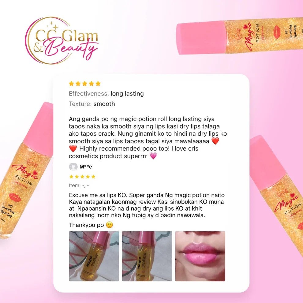 CC Galm & Beauty Magic Potion 24K Lip Serum 10ml