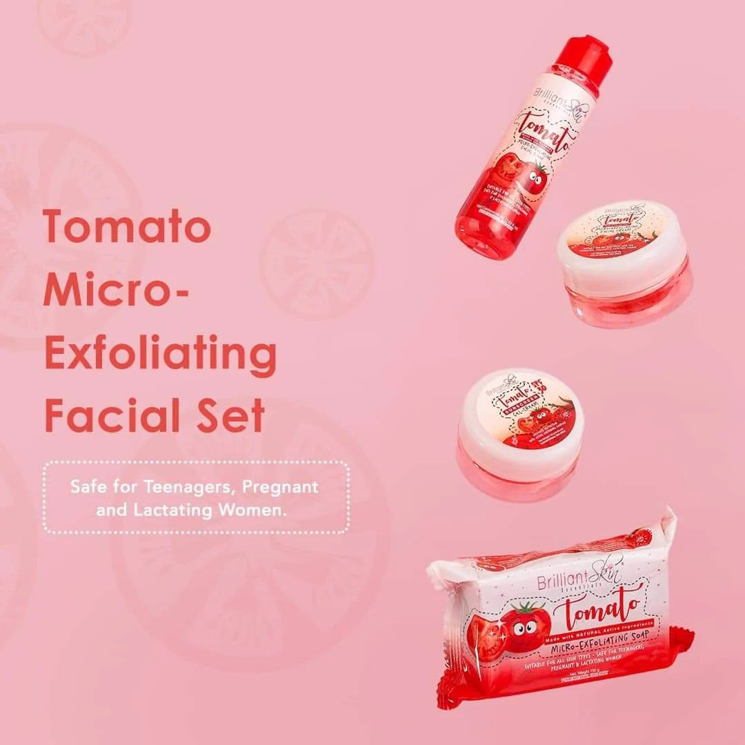 Brilliant Skin Tomato Micro Exfoliating Set
