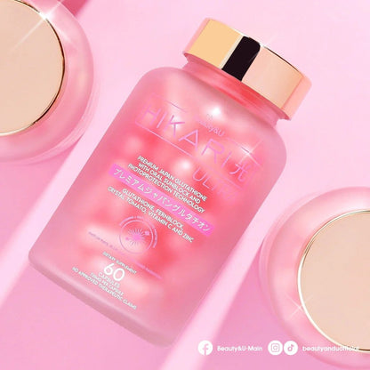 HIKARI Premium Japan Glutathione with Oral Sunblock Technology (Pink)