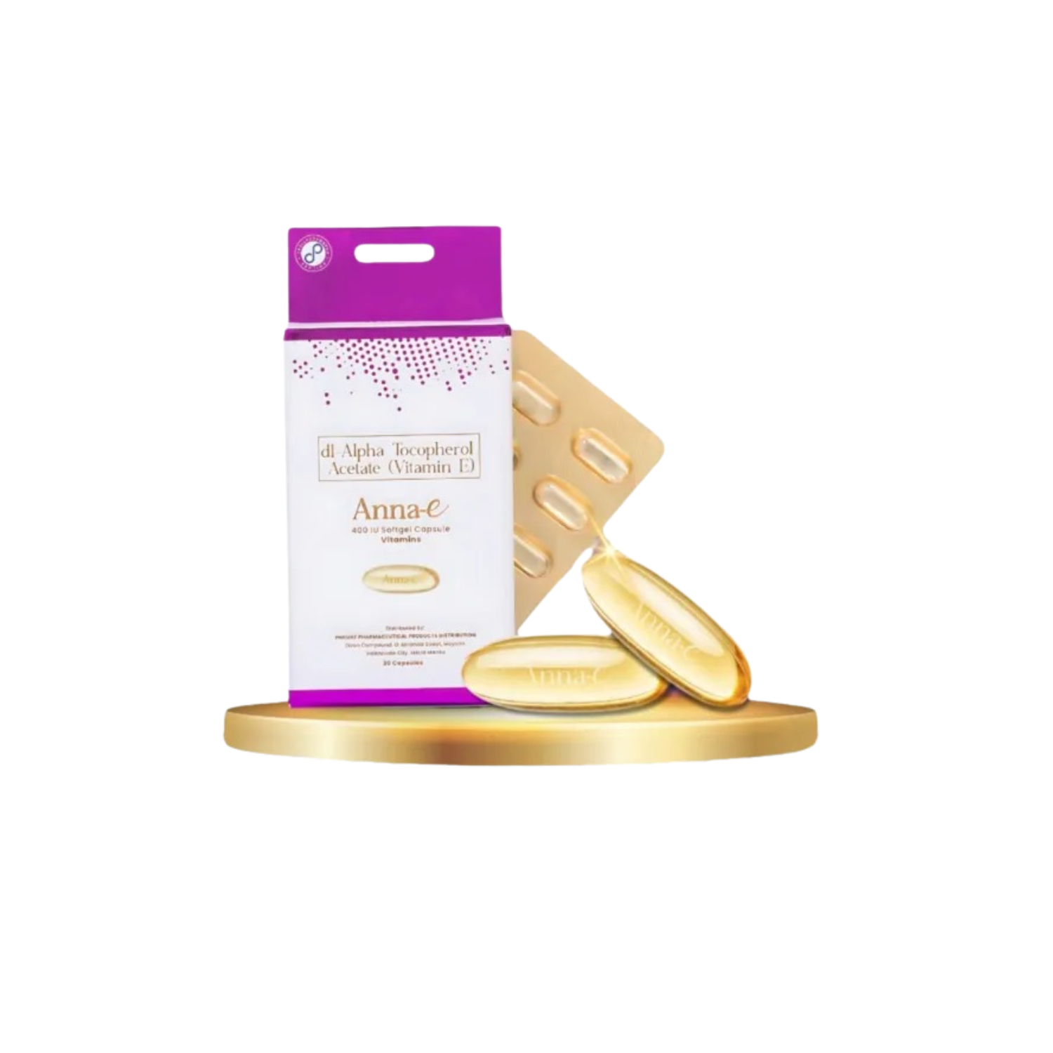 Philuxe Anna-E 400 IU Softgel Capsule Vitamin E