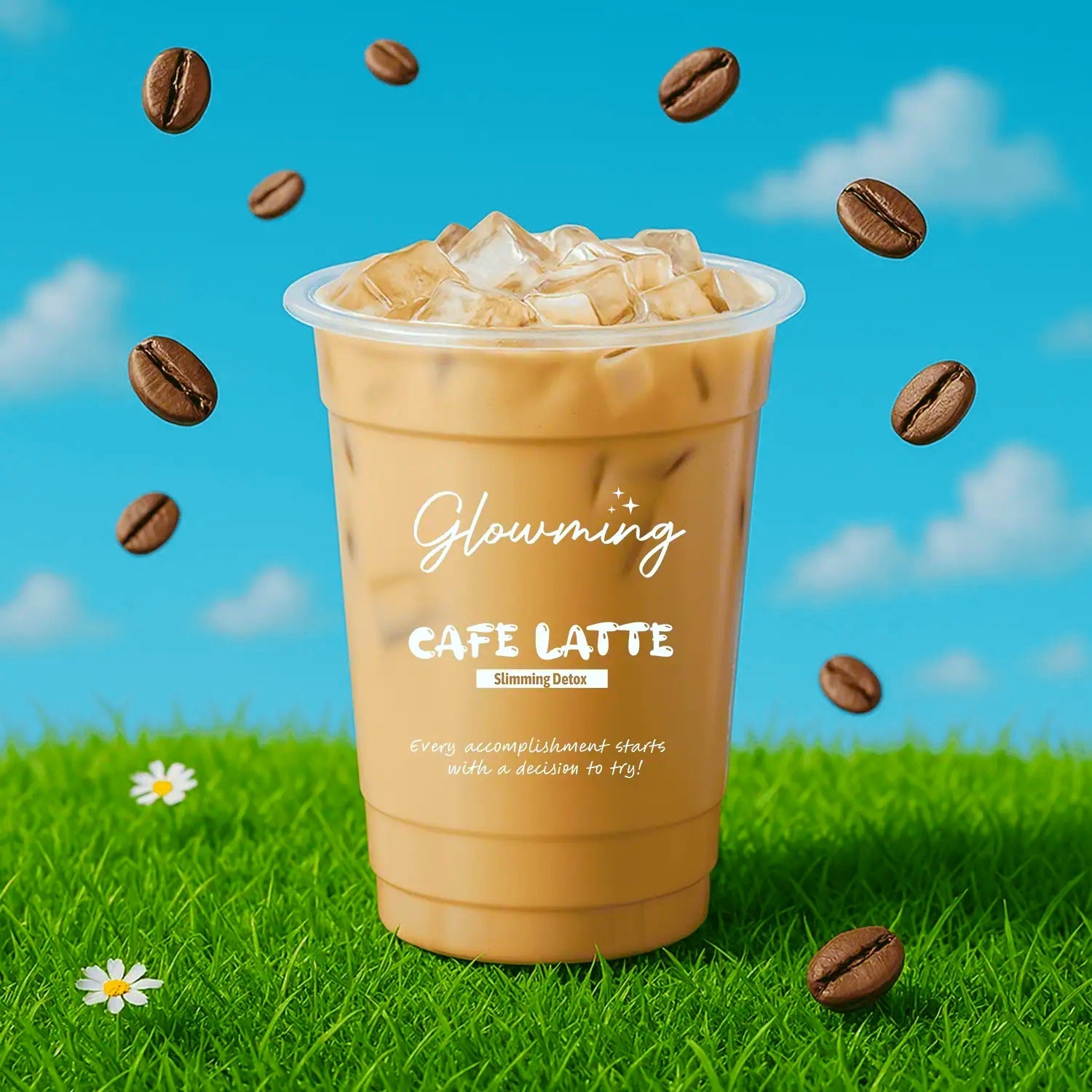 Glowming Health & Beauty Drink - Cafe Latte
