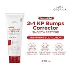 Luxe Organix DermaPRO 2in1 KP Bumps Corrector Smooth Restore Treatment Lotion 200ml