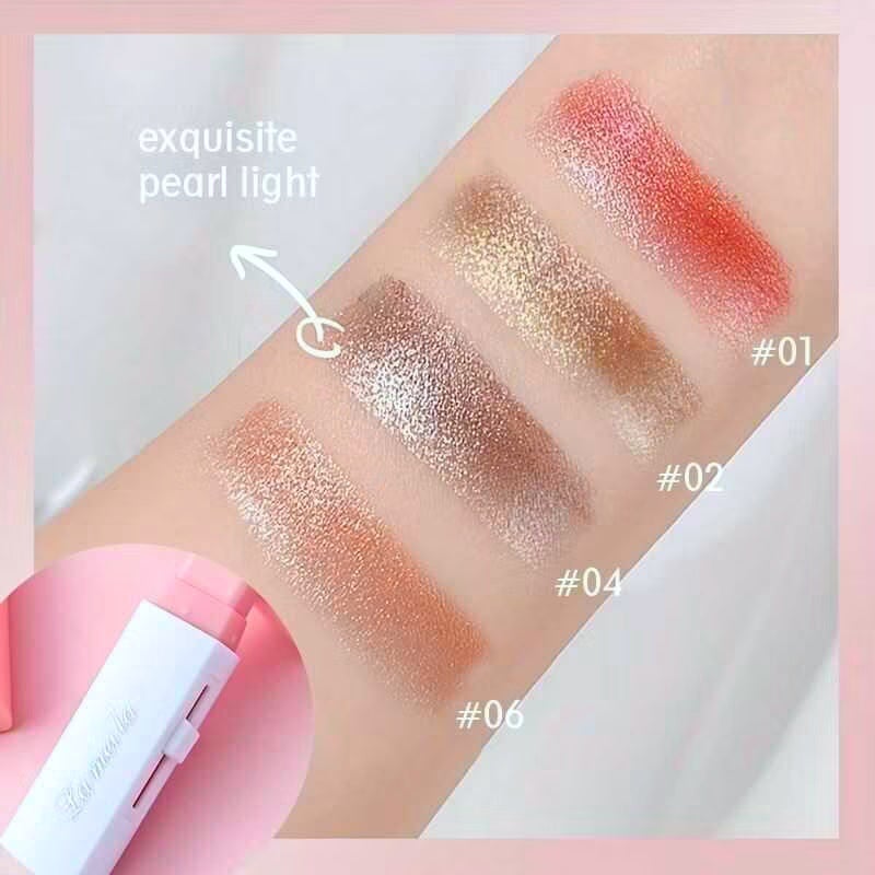 Lameila 2in1 Pearly Highlighter Eyeshadow Stick