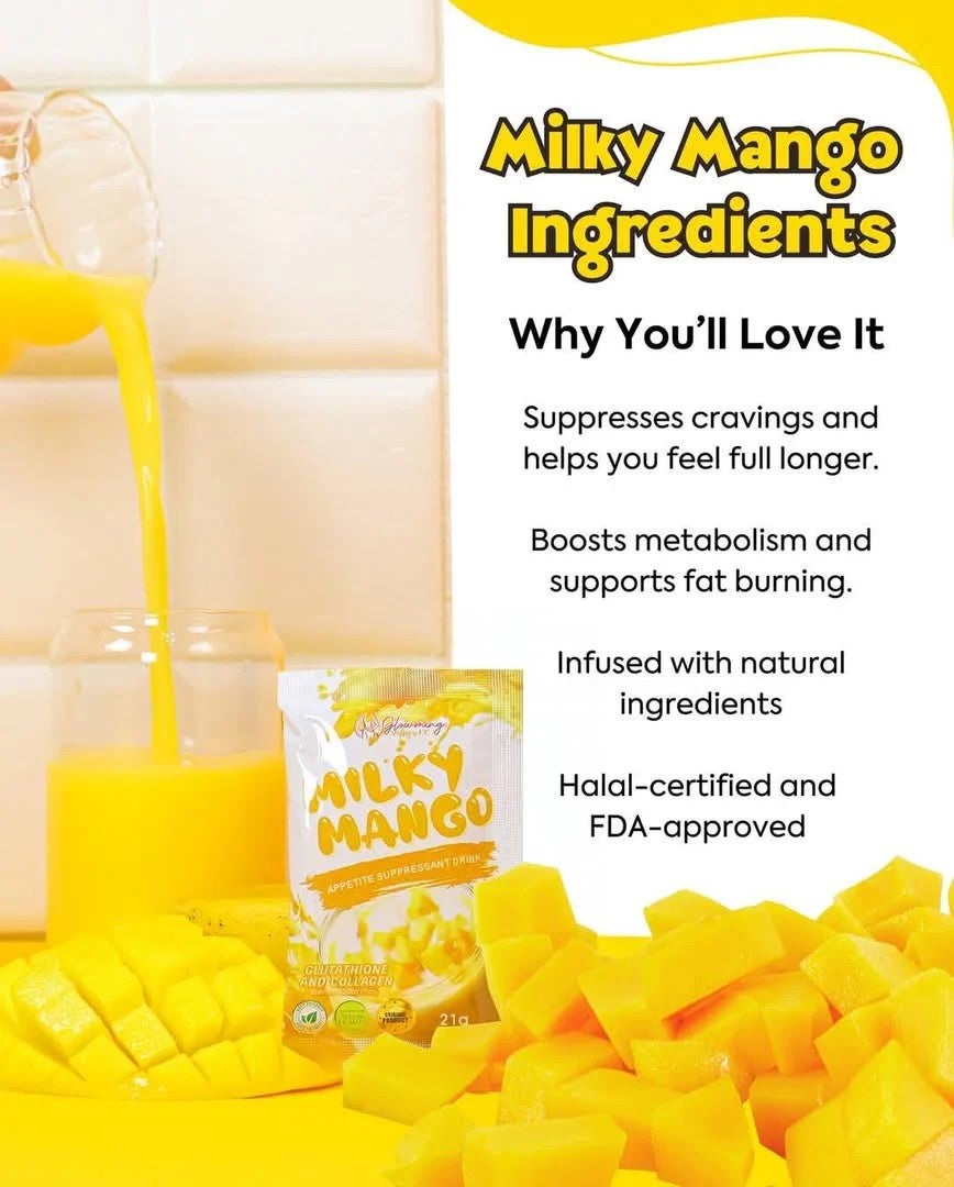 Glowming Health & Beauty Drink - Milky Mango