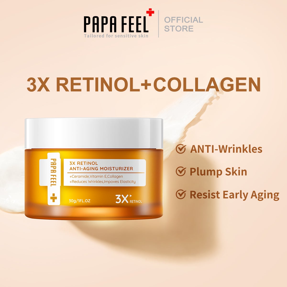 Papafeel Moisturizer Retinol