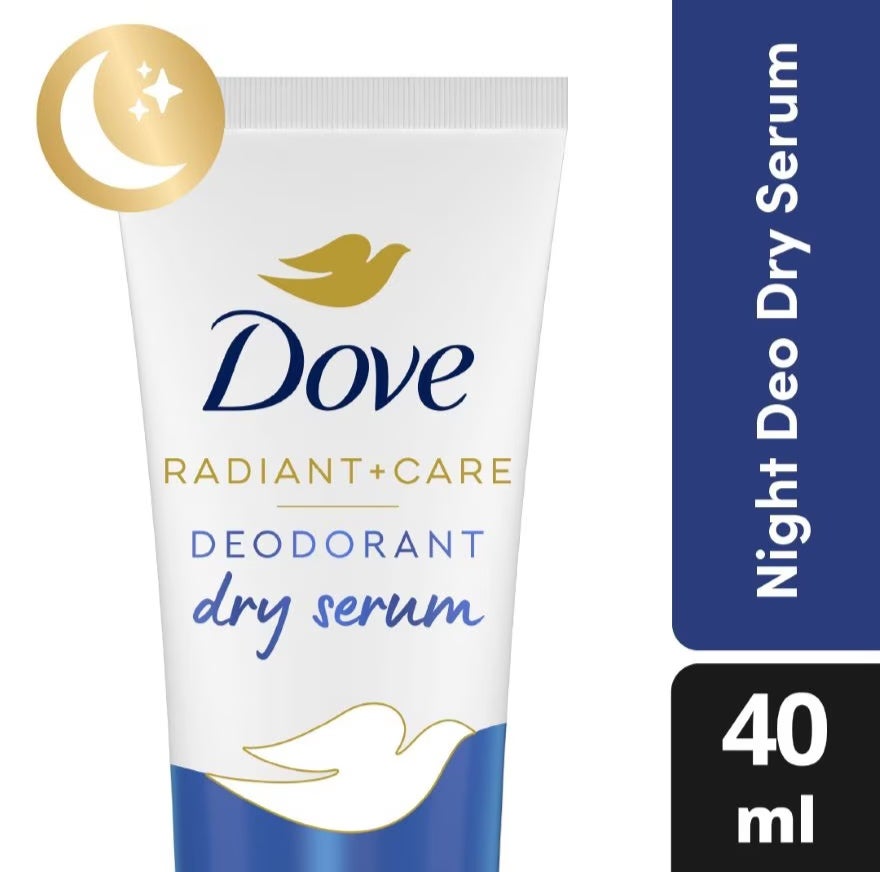 Dove Radiant Care Deo Dry Serum 3% Niacinamide x4 Hyaluronic Night Repair