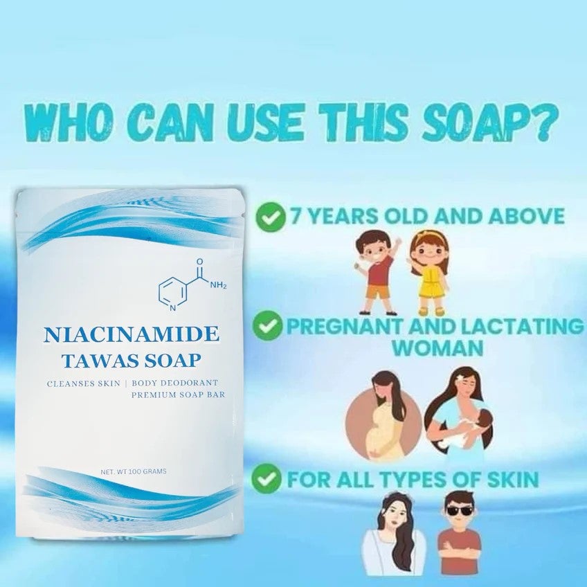FORMULOVE Niacinamide Tawas Soap
