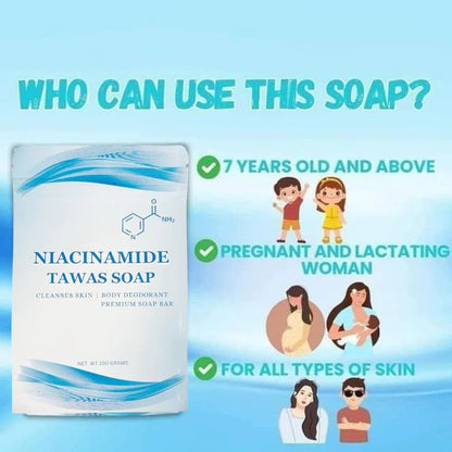 FORMULOVE Niacinamide Tawas Soap
