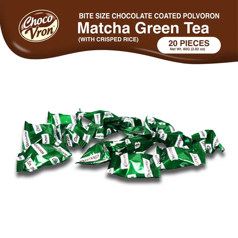 ChocoVron Bitesize Match Green Tea 80g