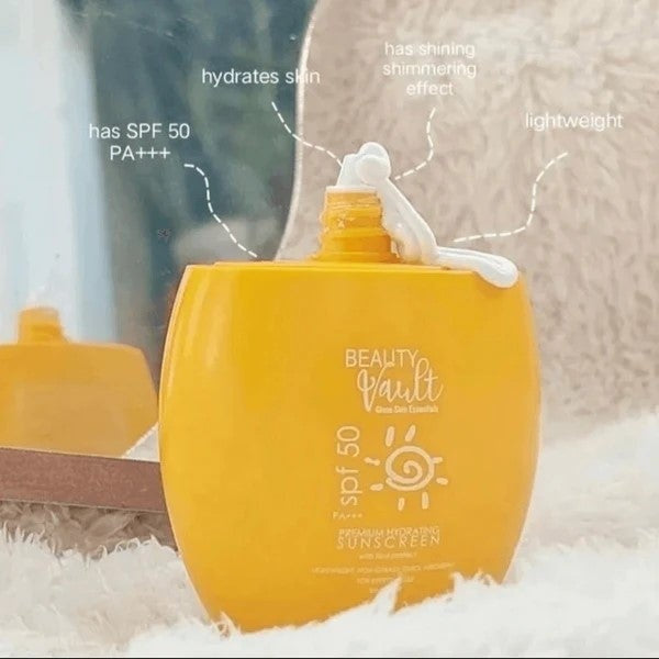 Beauty Vault Premium Hydrating Sunscreen 50g