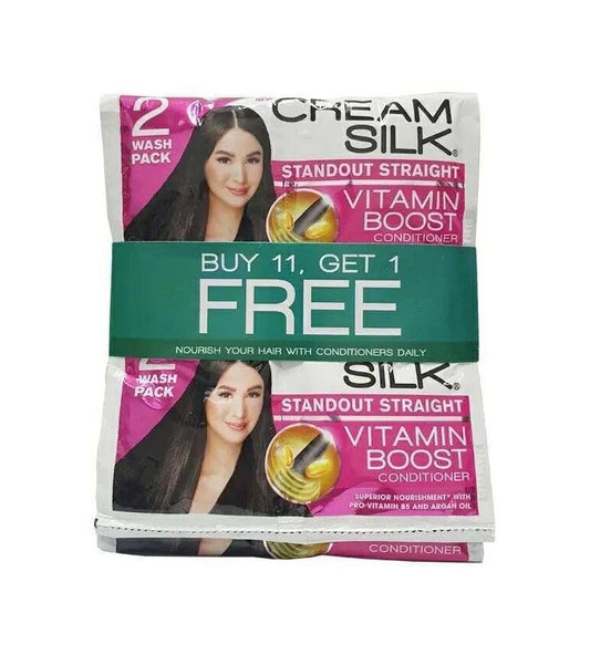 Creamsilk Standout Straight Vitamin Boost 12's x 22ml