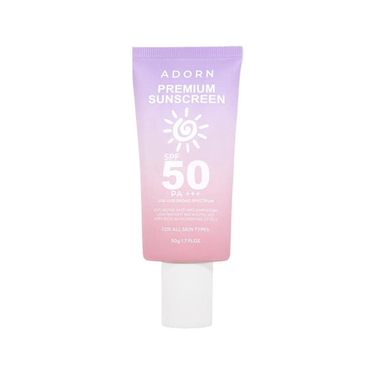 Adorn Premium Sunscreen SPF 50 PA+++ 50g