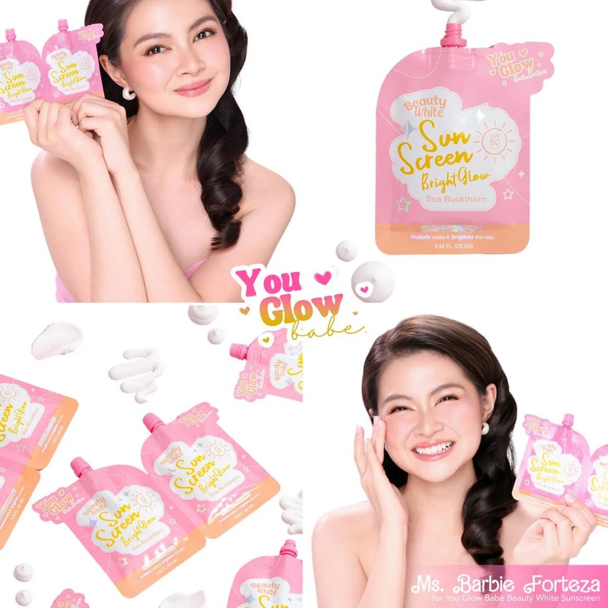 You Glow Babe Beauty White Sunscreen 25g