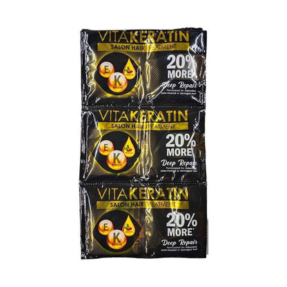 Vita Keratin Salon Daily Treatment Deep Repair 24ml 12's
