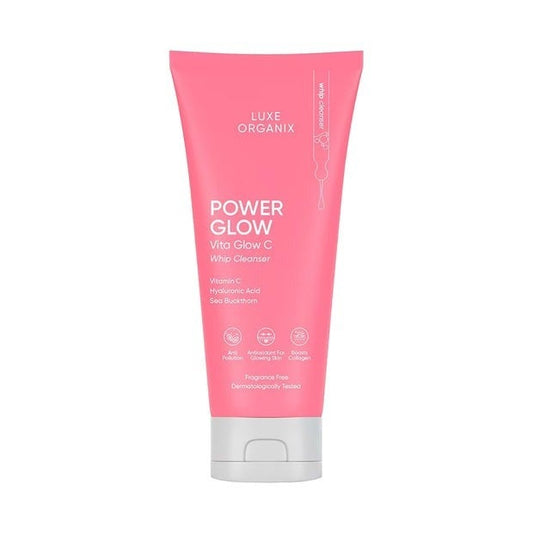Luxe Organix Power Glow Vita Glow C Whip Cleanser 150g