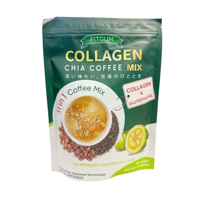 FITGUM Collagen Chia Coffee 120g