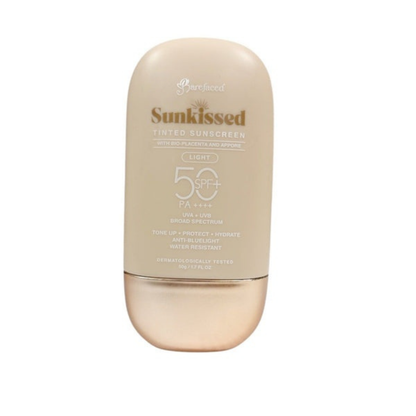 Barefaced Sunkissed Tinted LIGHT Sunscreen SPF 50 PA++++ 50g