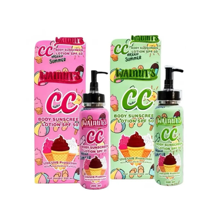 Walnuts CC Body Sunscreen Lotion 200ml