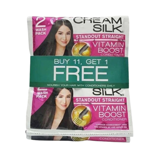 Creamsilk Standout Straight Vitamin Boost 12's x 22ml