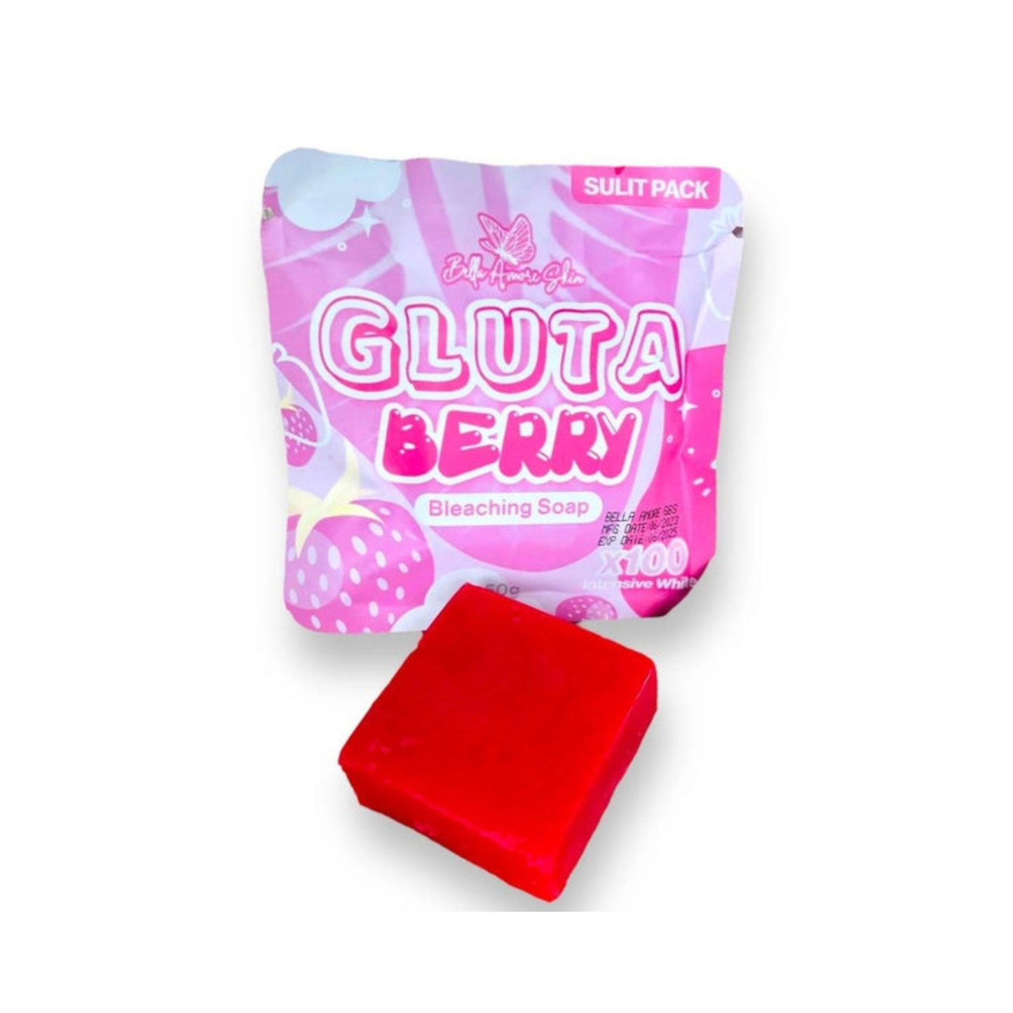 Bella Amore Skin - Gluta Berry Bleaching Soap 50g