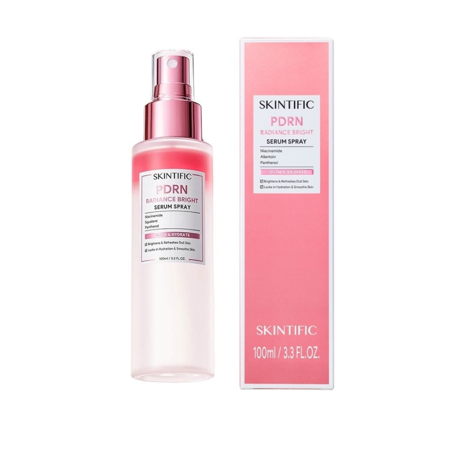Skintific PDRN Radiance Bright Serum Spray 100ml