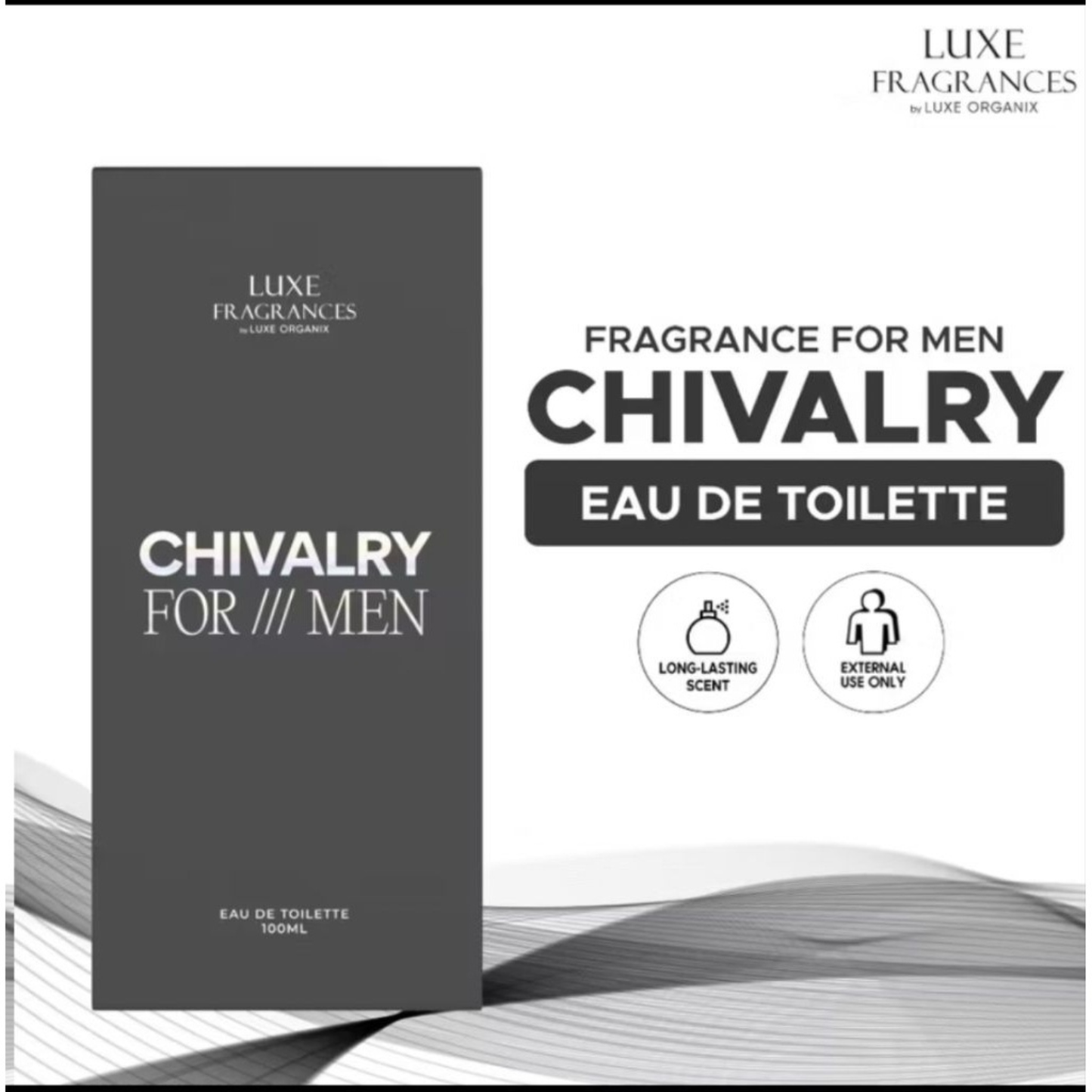 Luxe Fragrances Chivalry For Men 100mL