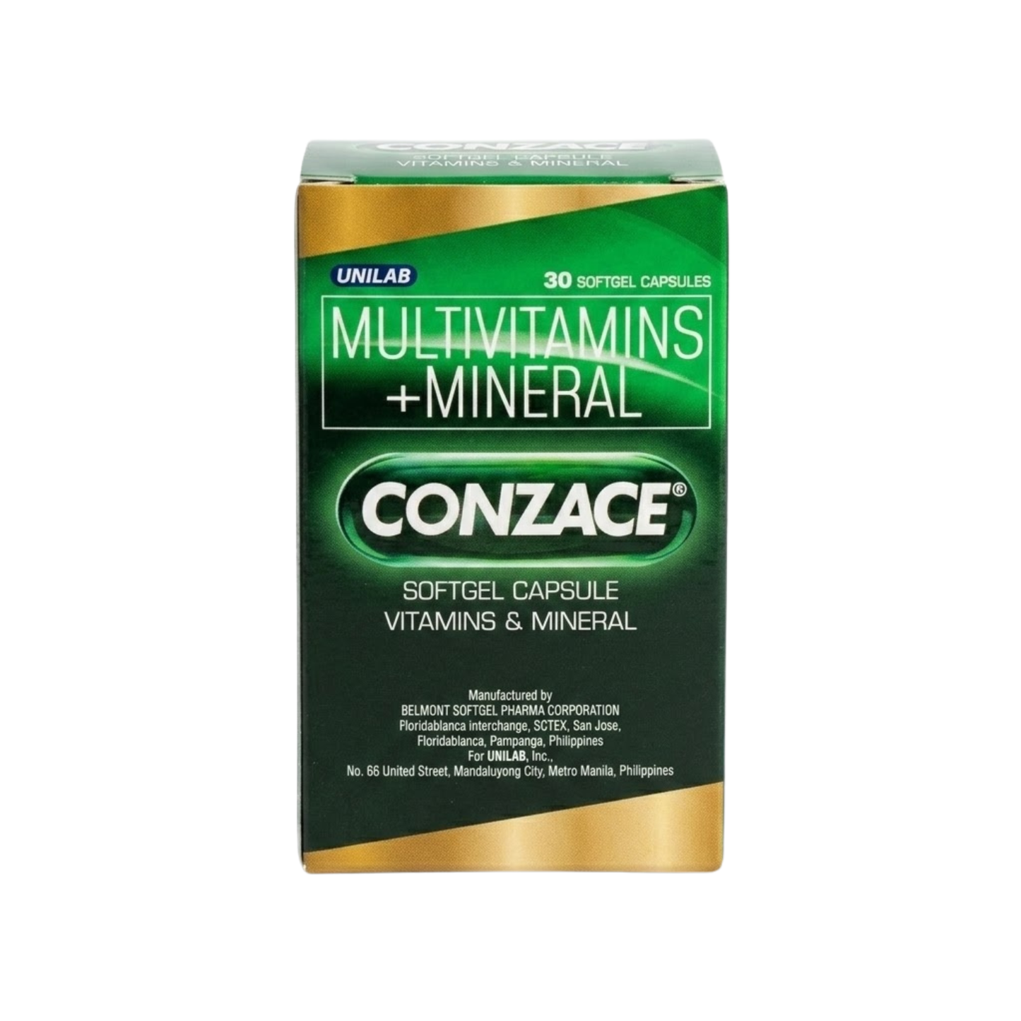 Conzace Multivitamins + Mineral 30 Capsule