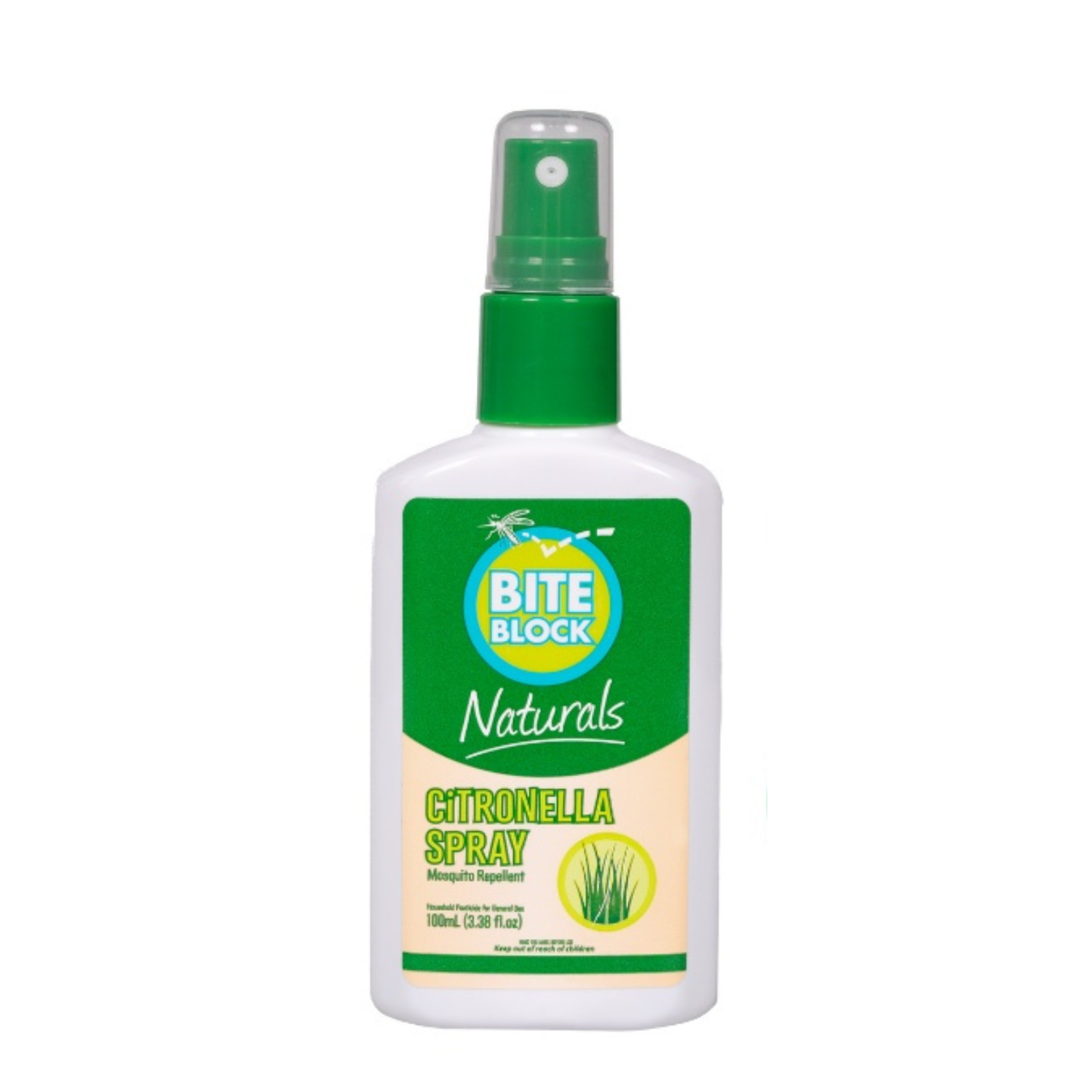 Bite Block Naturals Citronella Spray Mosquito Repellant 100mL