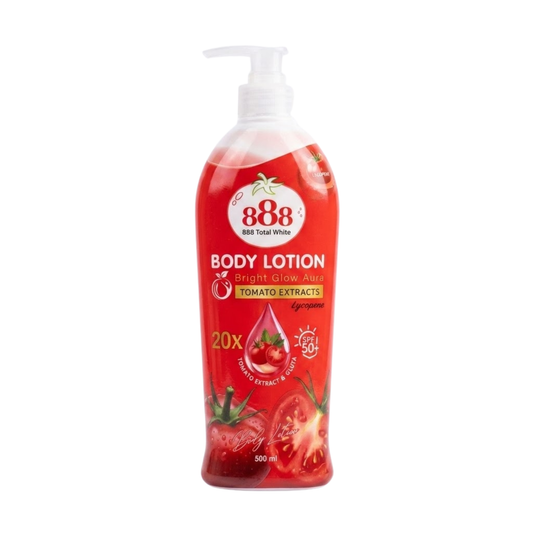 888 Total White Body Lotion Tomato Extracts 500ml