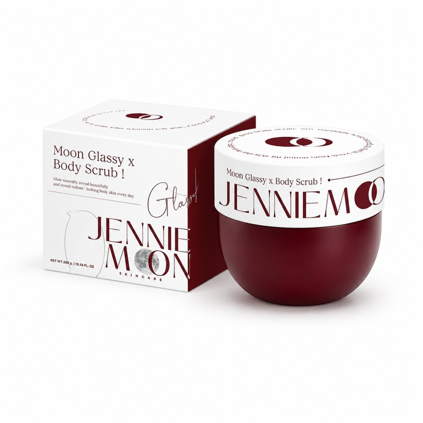 Jennie Moon Glassy X Body Scrub 200g