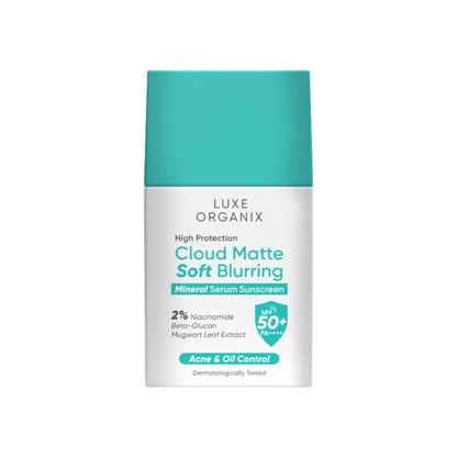Luxe Organix Cloud Matte Soft Blurring Mineral Serum Sunscreen SPF50+ PA++++ 40g