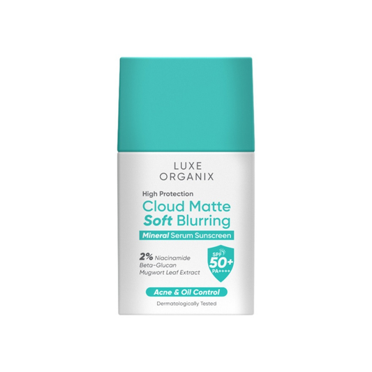 Luxe Organix Cloud Matte Soft Blurring Mineral Serum Sunscreen SPF50+ PA++++ 40g