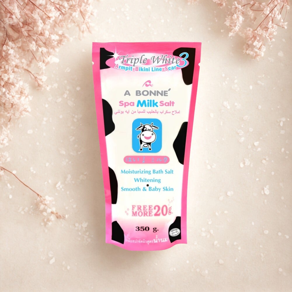A Bonne' Spa Milk Salt Scrub Pouch 350g