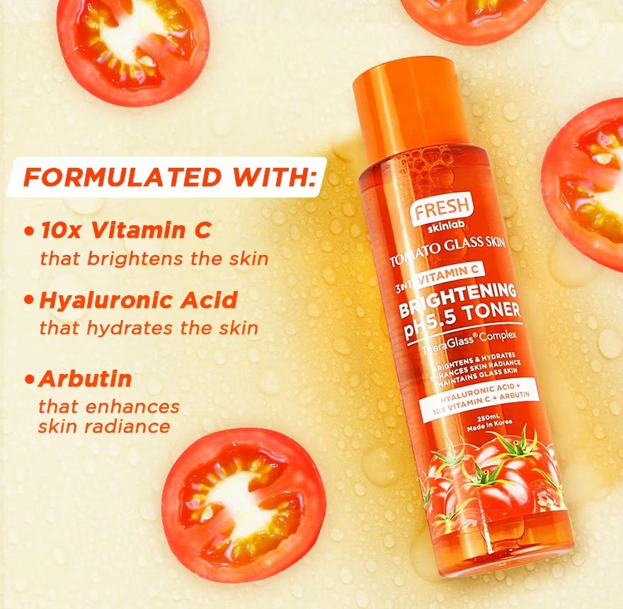 Fresh Skinlab Tomato Glass Skin 3 in 1 Vitamin C Toner