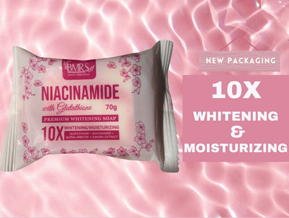 BMRS Niacinamide with Glutathione Premium Soap 70g