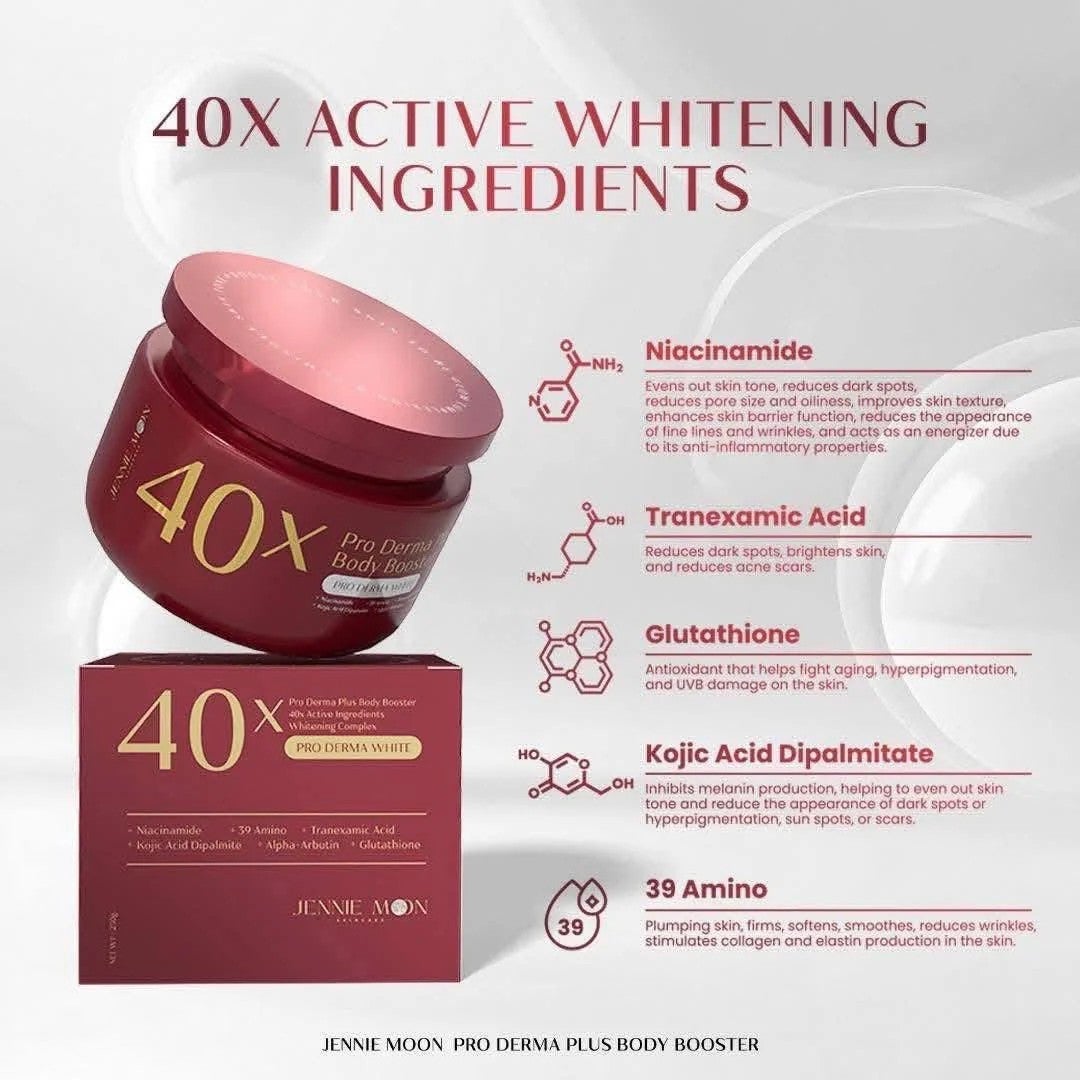 Jennie Moon - 40X Pro Derma Plus Body Booster 250ml