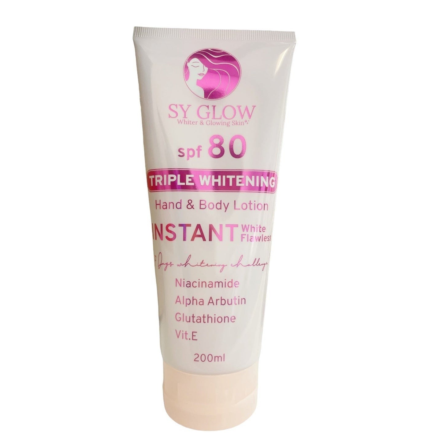 Sy Glow Intensive Whitening Lotion SPF80 200ml